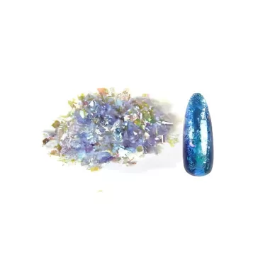   Let's Resin – Fulgi camaleon Violet-Turcoaz, Luxury Edition