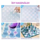 set matrițe silicon șah cu accesorii Let's Resin