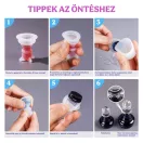 set matrițe silicon șah cu accesorii Let's Resin