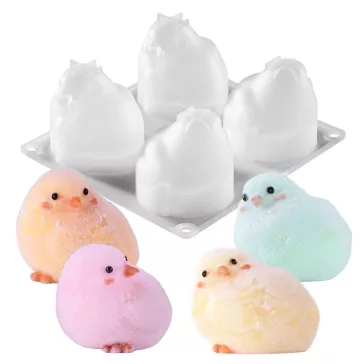 Let's Resin matriță silicon squishy pui de găină