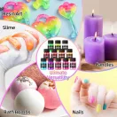 Let's Resin set de pigmenți neon - 12 x 10 g