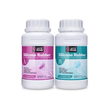 Let's Resin silicon lichid bicomponent - 10A, 580 g