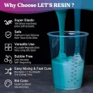 Let's Resin silicon lichid bicomponent - 10A, 580 g