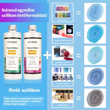 Let's Resin silicon bicomponent turnabil - 580 g