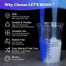 Let's Resin silicon bicomponent turnabil - 30A, 600 g