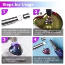 Let's Resin adeziv din rășină UV - cu întărire rapidă, cu lampă UV, 30 g