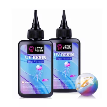   Let's Resin rășină UV - tip tare, cu vâscozitate mare, 200 g