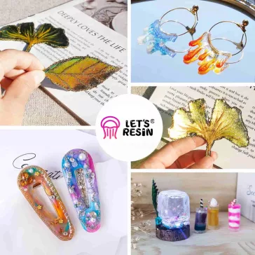 Let's Resin rășină UV - tip tare, 1000 g, cu unelte