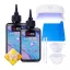 Let's Resin rășină UV - tip tare, 200 g, cu lampă UV și accesorii