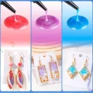 Let's Resin Set Rășină UV Colorată - Culori Perlate, 10 x 20 g