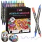 Let's Resin - Set markere acrilice cu două capete, 36 culori
