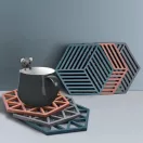 Matriță silicon suport hexagonal model grilaj