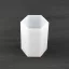 Matriță silicon bloc hexagonal 4 cm