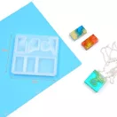 Matriță silicon 3D pandantive colecția 4