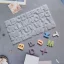 Formă din silicon pentru turnare - litere și cifre