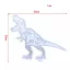 Matriță silicon T-Rex dinozaur 3D pentru rășină