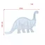 Matriță silicon dinozaur 3D