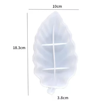 Matriță silicon tavă frunze model natural