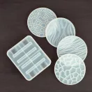 Set matrițe silicon suporturi texturate
