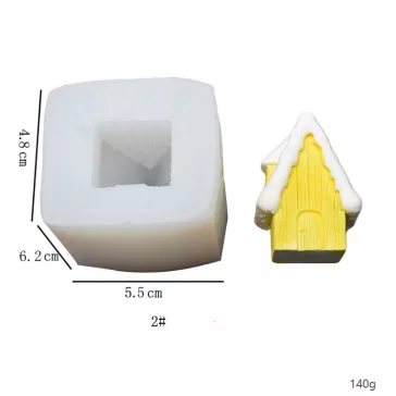 Matriță silicon 3D căsuță în zăpadă nr. 2