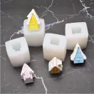 Matriță silicon 3D căsuță în zăpadă nr. 3