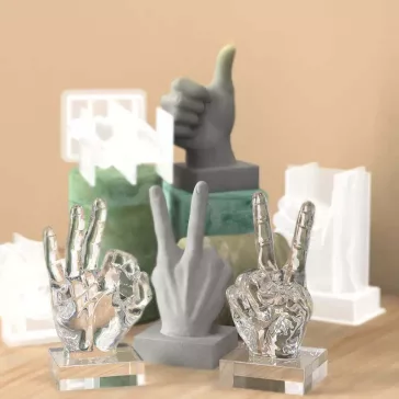 Matriță silicon 3D mână like