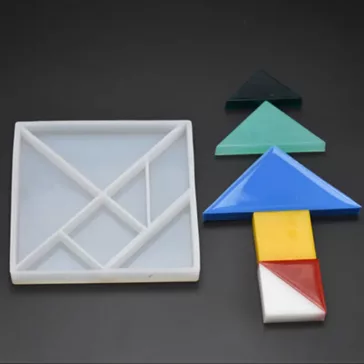 Matriță silicon mozaic pentru suporturi decorative