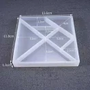 Matriță silicon mozaic pentru suporturi decorative