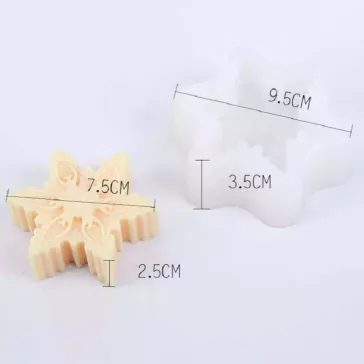 Matriță silicon 3D fulg de nea nr. 2