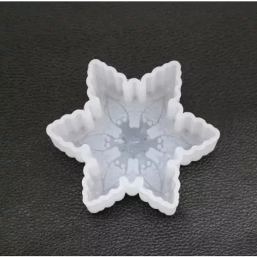 Matriță silicon 3D fulg de nea nr. 2