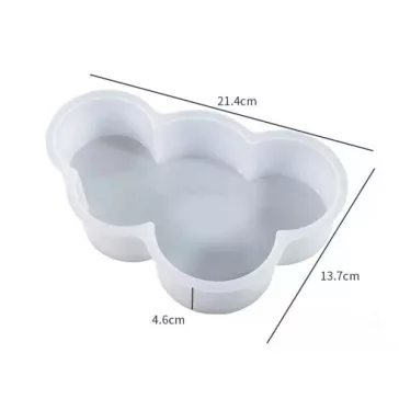 Matriță silicon bloc în formă de nor