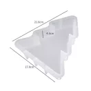 Matriță silicon bloc în formă de brad