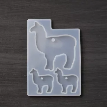 Matriță silicon lamă pentru figurine din rășină