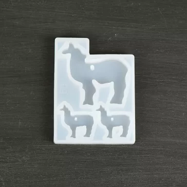 Matriță silicon lamă mică pentru obiecte decorative din rășină