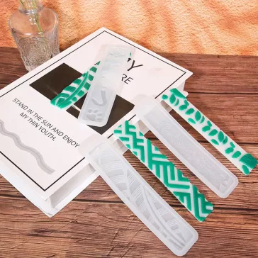 Matriță silicon semn de carte decorat