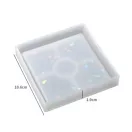 Matriță silicon suport holografic pătrat 1